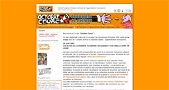 Desktop Screenshot of octobre.couac.org